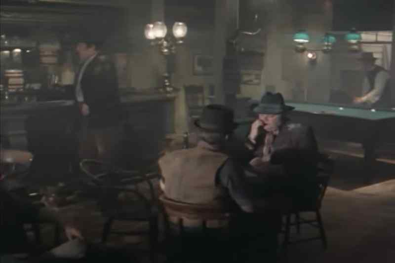 The scene: a Colorado saloon;