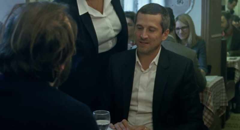 The scene where they meet by chance