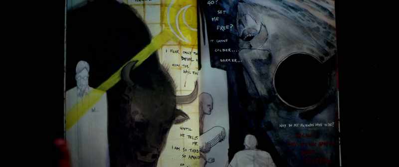 The scientist makes a thing called a ghost cell which he puts into a buffalo