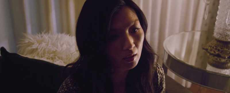The scratch on her cheek... what happened?