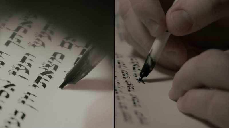 The scribe has to be very, very careful