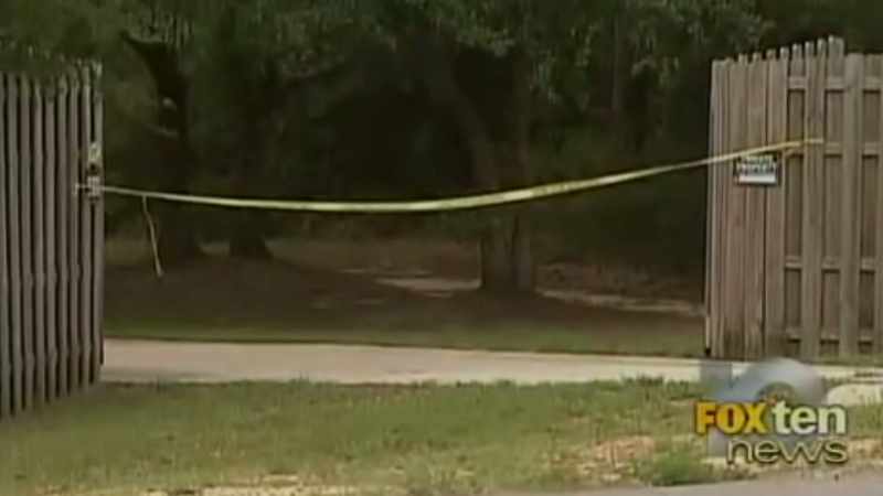 The search for suspects began with an important clue