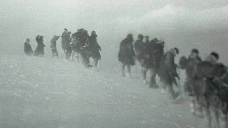 The searcher's grim task continued