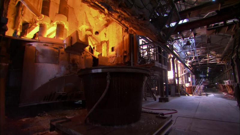 THE SEARING LIQUID WEIGHS SEVERAL TONS