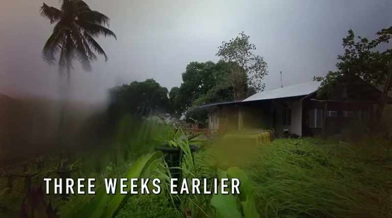 � The second biggest typhoon ever recorded