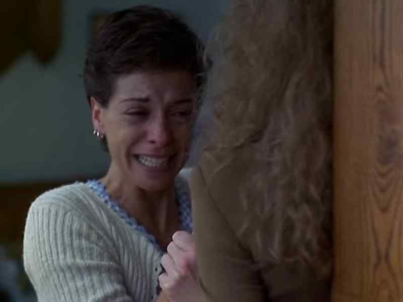 The second is: if you ever lay a hand on that boy again, I will kill you!