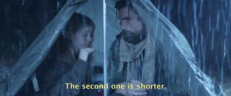 The second one is shorter