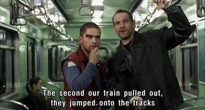 The second our train pulled out they jumped onto the tracks