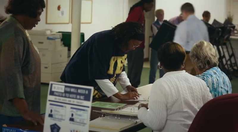 The second part of this process is voter suppression tactics