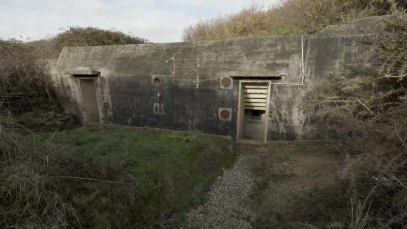 The secret base is constructed