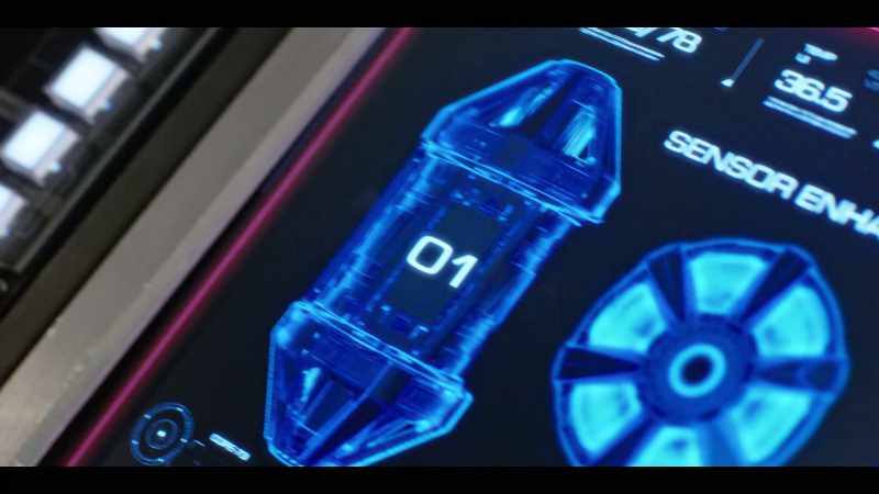The sensors are transmitting