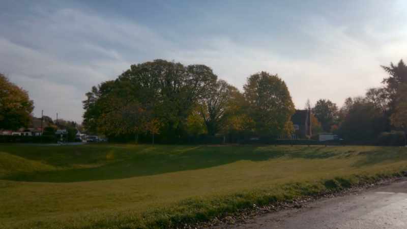 The setting for Mick's date couldn't be more perfect