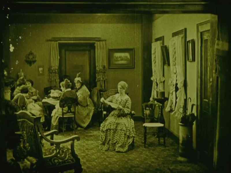 The sewing circle next to the grocery store