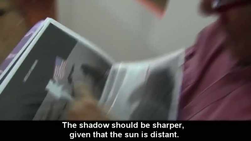 The shadow should be clearer, because the Sun is far away
