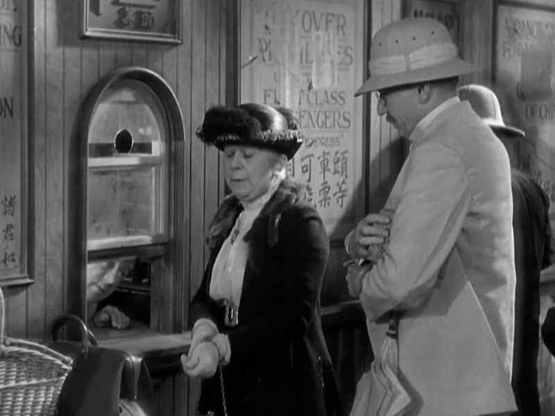 The Shanghai Express ain't gone yet, has it? - No, madam