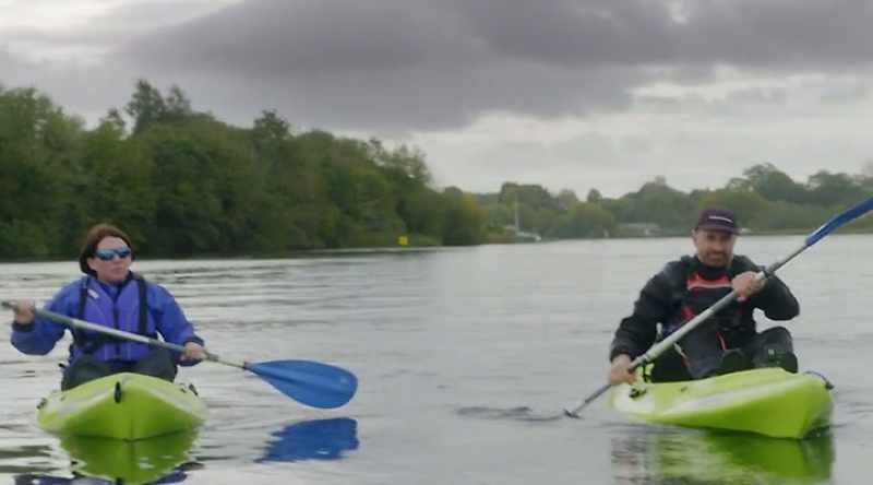 The Shannon is diverted