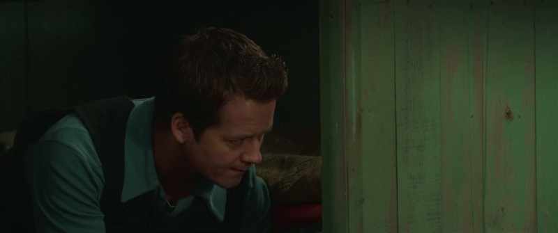 The shed, he's in the shed, there!