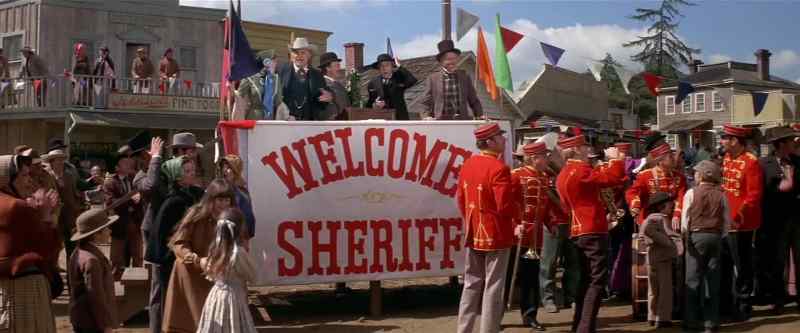 The sheriff is coming!