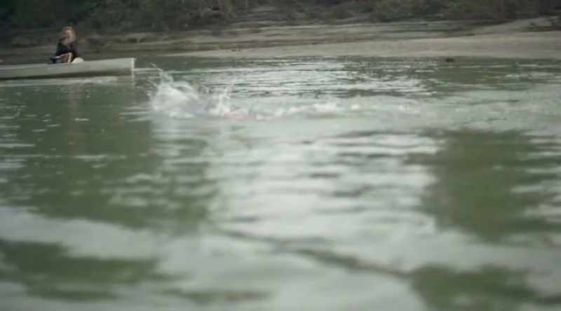 the shimmering Po has a strong undercurrent