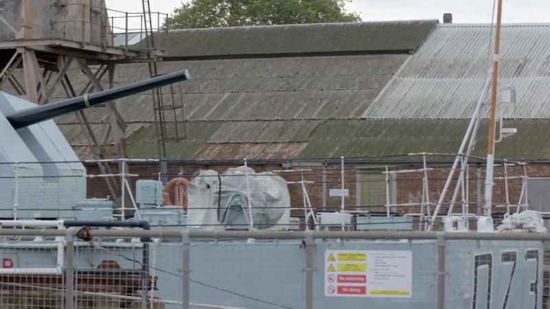 The ship building going on between the wars