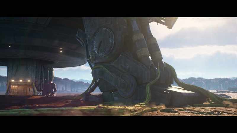 The ship gets attacked, then, as they're trying to take off