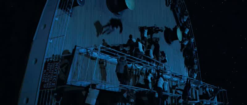 The ship is gonna suck us down
