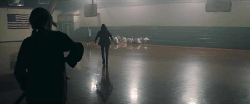 The shooters are going round to the different rooms