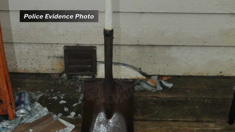 The shovel appeared to have