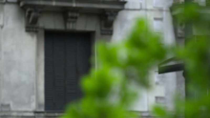 The shutters were always open