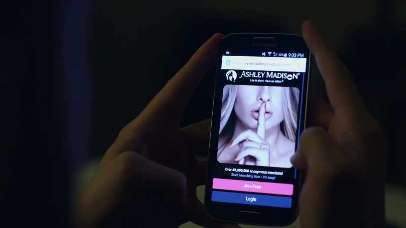 The site was promoted as a place for married people