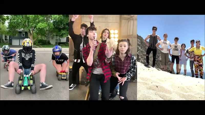 The six siblings that form a unique family band