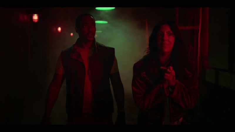 The smoke, the creepy lighting. I'm half expecting