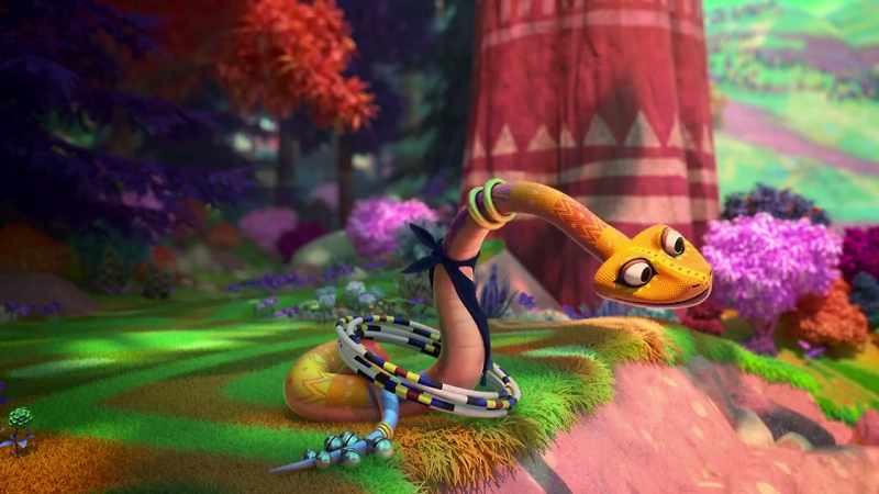 The snake move involves great concentration