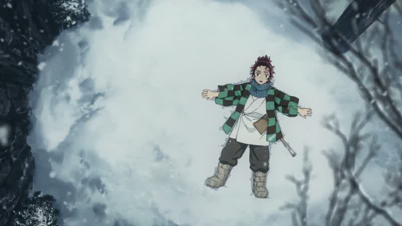 The snow saved me