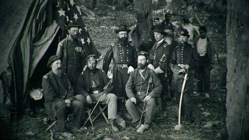 The soldiers felt a bond with this man, Lincoln