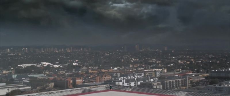 (The sound of thunder begins)