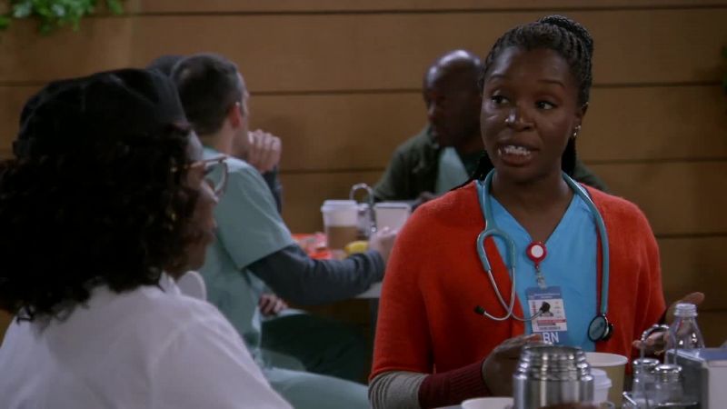 The soup's good. Mmm