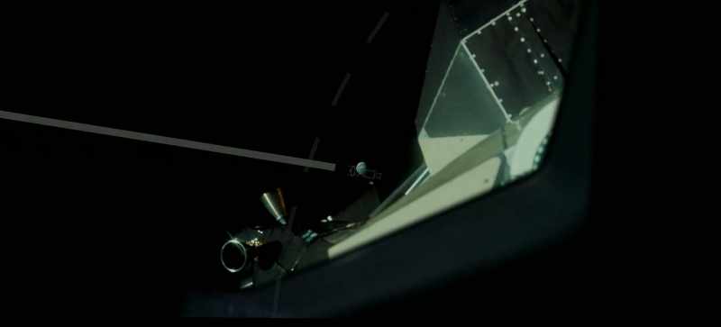 The spacecraft was at a distance