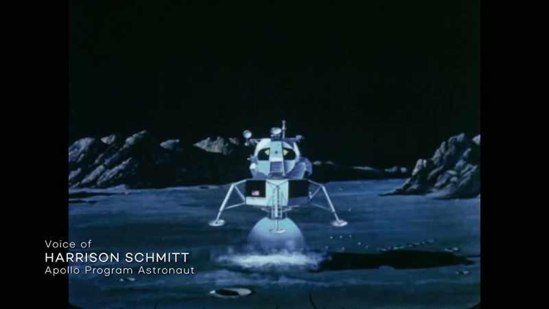 The spacecraft had to land on the moon