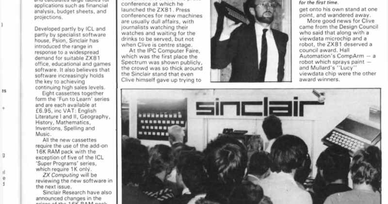 The spectrum really was the one