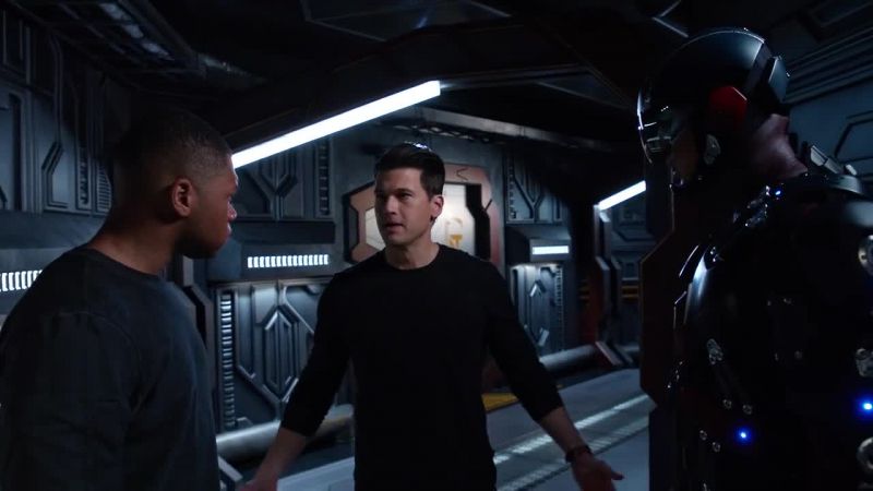 The speedster just locked himself inside the bridge