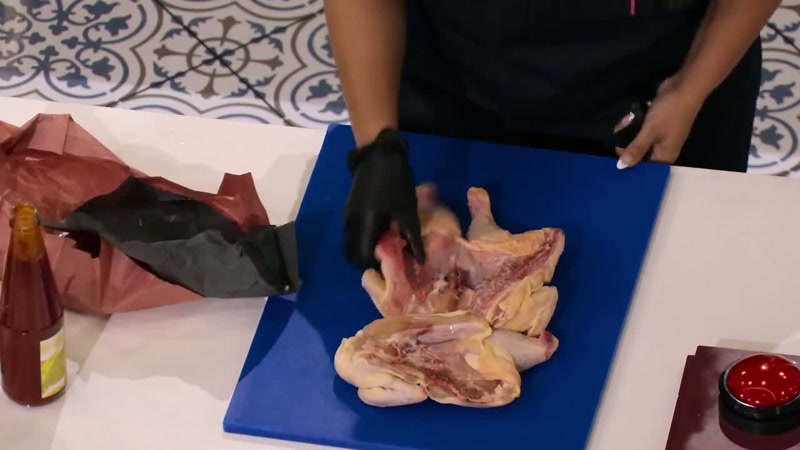 The Spend Box, we have a spatchcock chicken