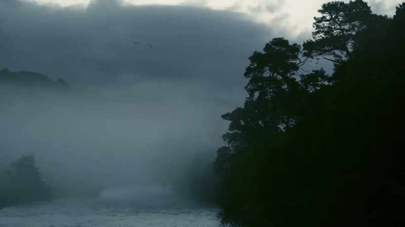 The storm is still set in over the valley