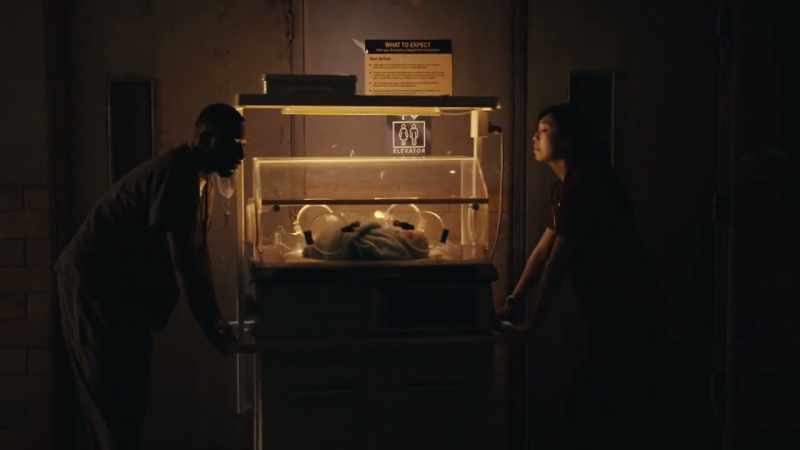 The sub basement level in the hospital
