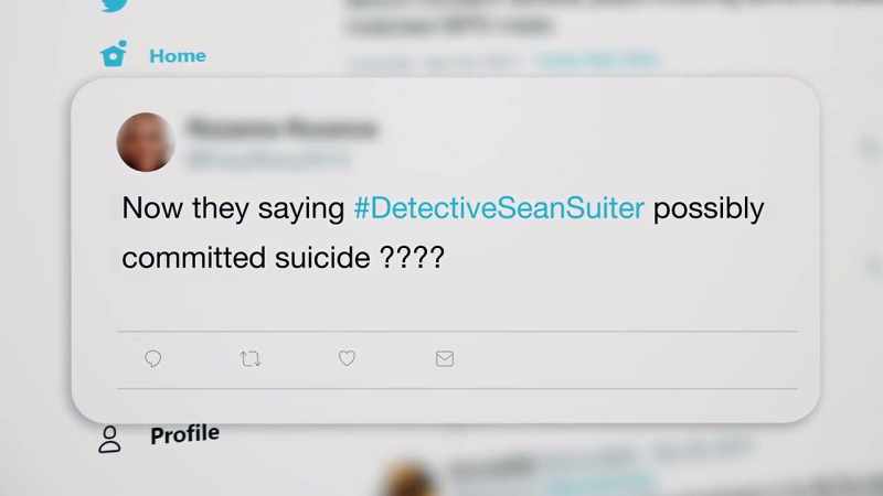The suicide theory emerged