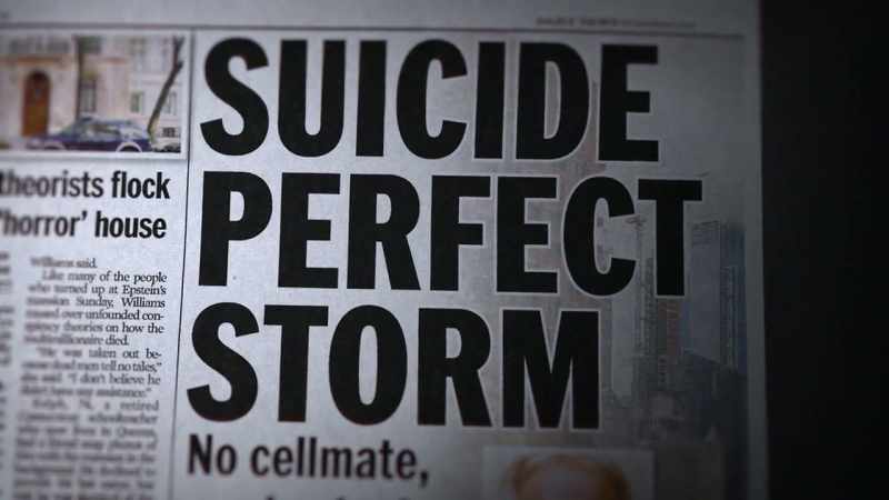 The suicide theory is the one