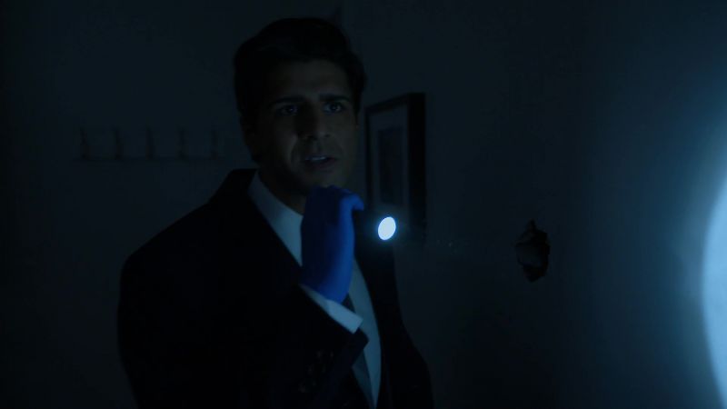 The suit's here. I can smell it