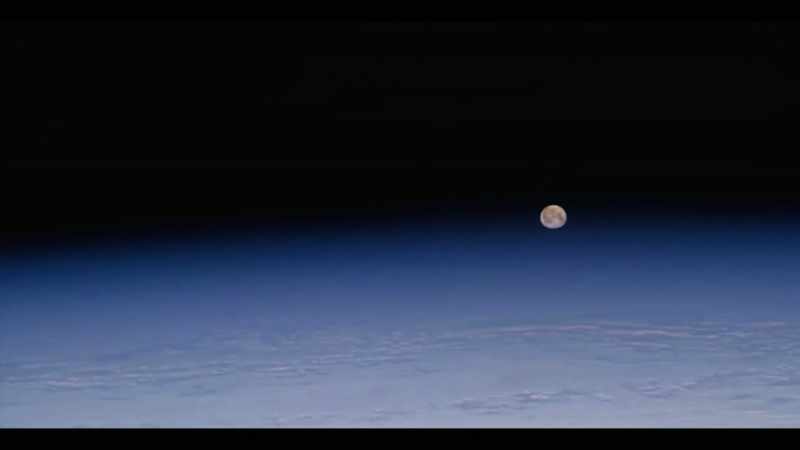 The sun makes the Earth and moon rotate