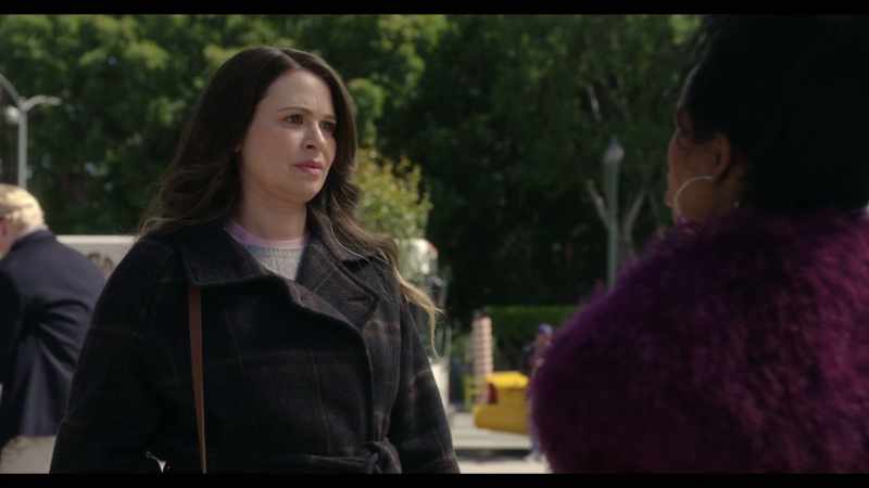 The sweater. And I know that bag! She paid for everything you have on
