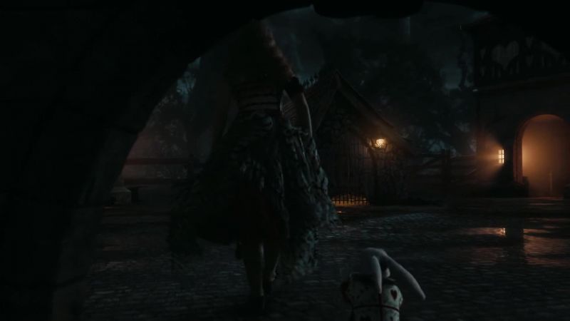 The sword's hidden inside